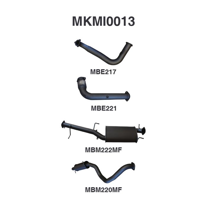 Mitsubishi PAJERO NS AUTO ONLY 3.2L 06-08 Without CAT