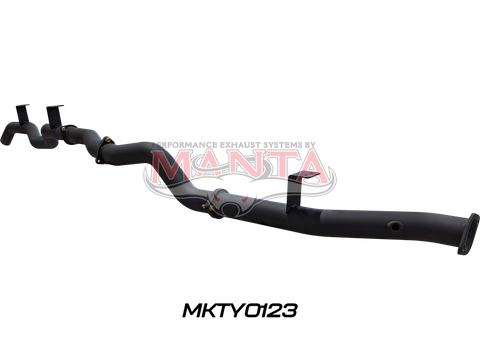 Toyota Landcruiser VDJ79 V8 Ute 3in DPF Back