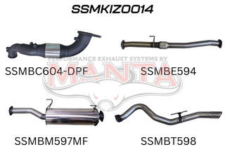 Isuzu D-Max Jan 2017 - 2020 3.0L TURBO BACK WITH CAT