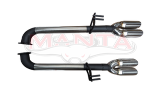 Holden Commodore VE SS+Maloo Ute V8 6.0L 2 1/2in Dual Rear Tail Pipes