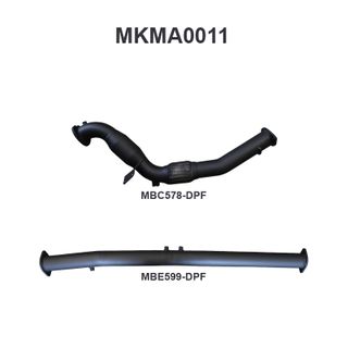 Mazda BT50 3.2L DPF Replacement ONLY With Cat - 2016 Onwards