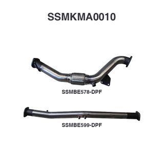 Mazda BT50 3.2L DPF Replacement ONLY Without Cat - 2016 Onwards