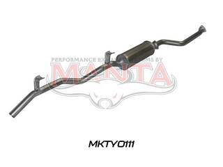 Toyota LandCruiser HJ75 2.5in off OEM Engine Pipe