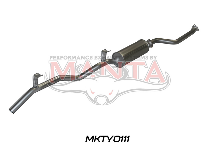 Toyota LandCruiser HJ75 2.5in off OEM Engine Pipe