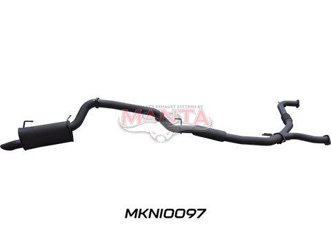 Nissan Patrol Y62 V8 5.6L Wagon 3in Catback With Hotdog/Muffler