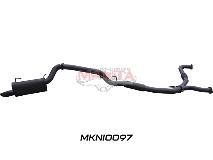 Nissan Patrol Y62 V8 5.6L Wagon 3in Catback With Hotdog/Muffler