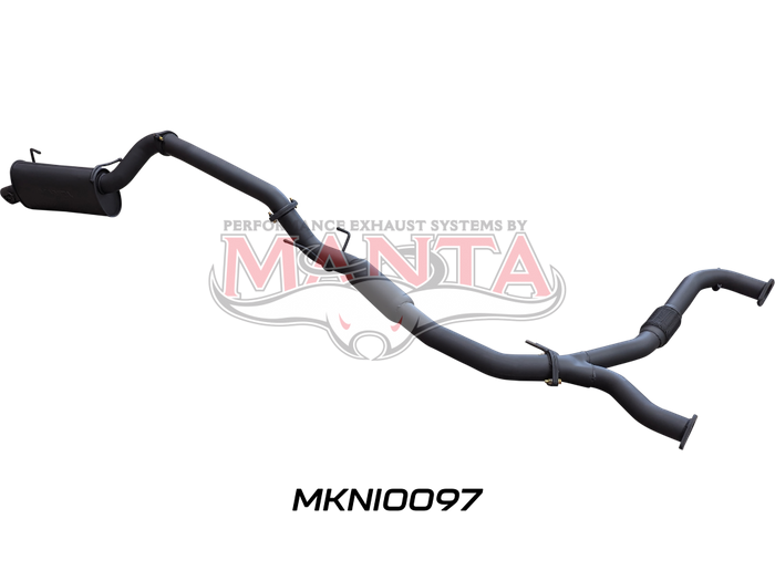 Nissan Patrol Y62 V8 5.6L Wagon 3in Catback With Hotdog/Muffler