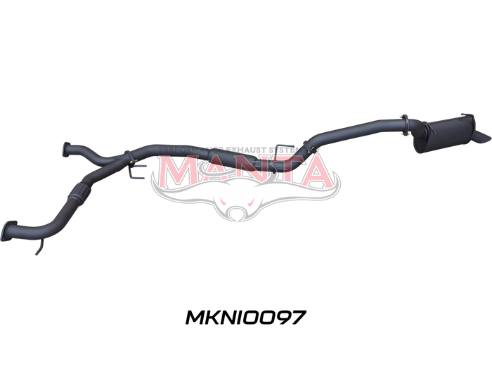 Nissan Patrol Y62 V8 5.6L Wagon 3in Catback With Hotdog/Muffler