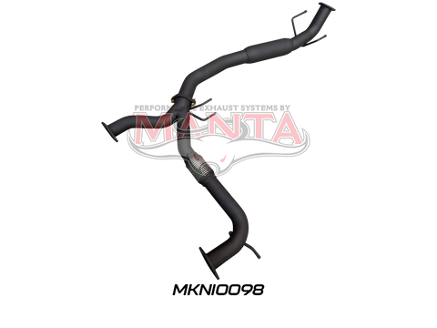 Nissan PATROL Y62 V8 5.6L WAGON, 3in CENTRE HOTDOG FOR OE MUFFLER RPLACEMENT