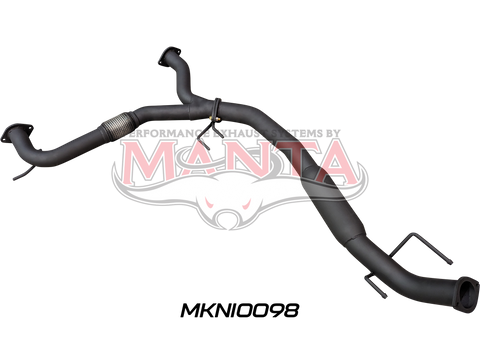 Nissan PATROL Y62 V8 5.6L WAGON, 3in CENTRE HOTDOG FOR OE MUFFLER RPLACEMENT