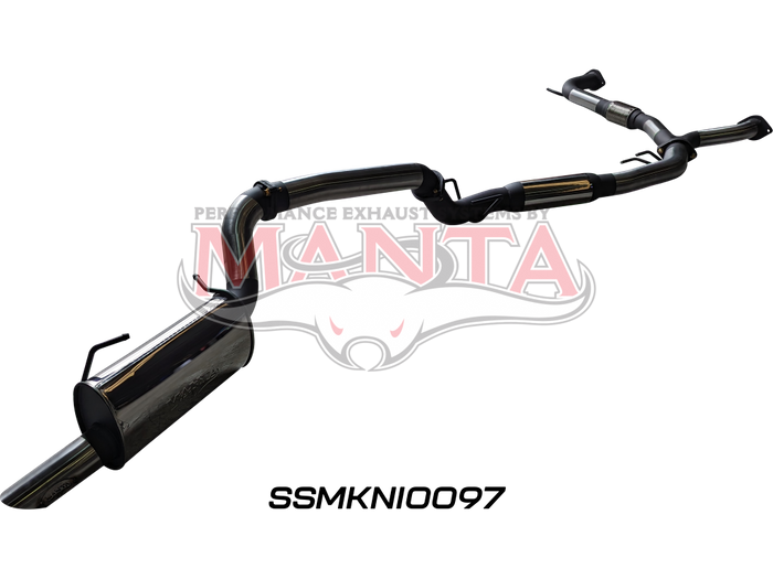 Nissan Patrol Y62 V8 5.6L Wagon 3in Catback With Hotdog/Muffler