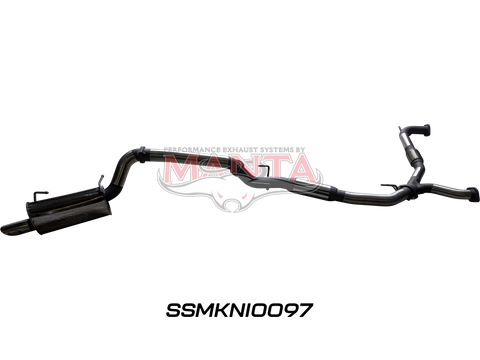 Nissan Patrol Y62 V8 5.6L Wagon 3in Catback With Hotdog/Muffler