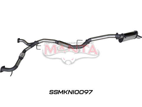 Nissan Patrol Y62 V8 5.6L Wagon 3in Catback With Hotdog/Muffler
