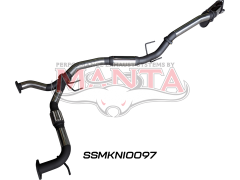Nissan Patrol Y62 V8 5.6L Wagon 3in Catback With Hotdog/Muffler