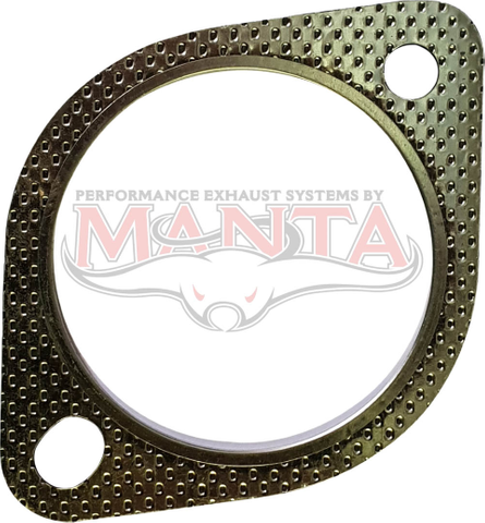 Universal 2 Bolt Gasket 3in Centre 105mm Bolt Centres - suit FE042E flange
