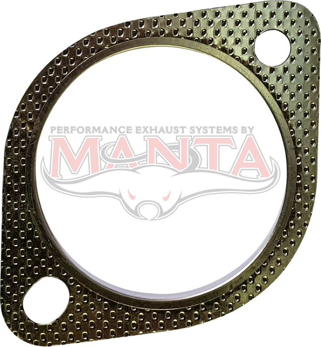 Universal 2 Bolt Gasket 3in Centre 105mm Bolt Centres