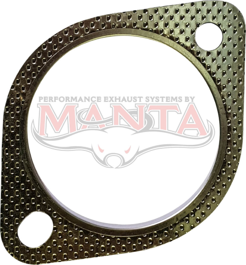 Universal 2 Bolt Gasket 3in Centre 105mm Bolt Centres - suit FE042E flange