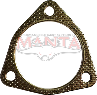 Universal 3 Bolt Gasket 3in Bore 87mm Bolt Centres - suit FE004C Flange
