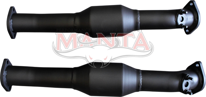 Landcruiser UZJ100 V8 Petrol Twin 2.5in Cat Converters to Suit Pacemaker Extractors