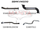 Volkswagen V6 Amarok 3in DUMP PIPE BACK Without Muffler Extended Tailpipe
