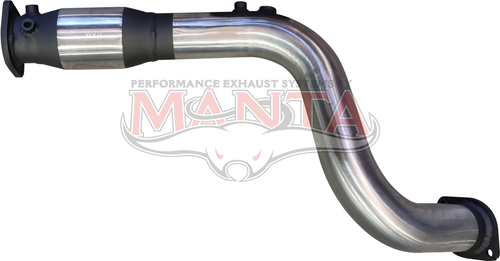 Toyota LandCruiser VDJ78 V8 Troop Carrier 3in Engine Pipe High Flow Cat , With DPF Sensors