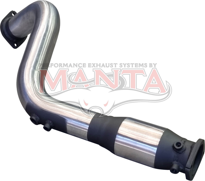 Toyota LandCruiser VDJ78 V8 Troop Carrier 3in Engine Pipe High Flow Cat , With DPF Sensors