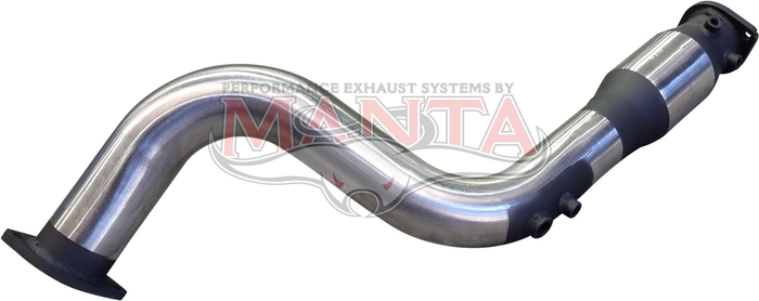 Toyota LandCruiser VDJ78 V8 Troop Carrier 3in Engine Pipe High Flow Cat , With DPF Sensors