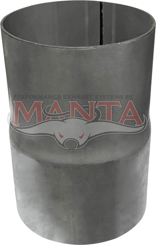 102mm (4in) SINGLE EXHAUST COUPLER MILD STEEL