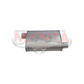 2 1/4in, 10in x 4in Oval Offset/Offset, 14in (350mm) Long, Megaflow Muffler - Medium - Aluminised