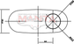 2 1/2in, 10in x 4in Oval Offset/Centre, 14in (350mm) Long, Megaflow Muffler - Medium - Aluminised