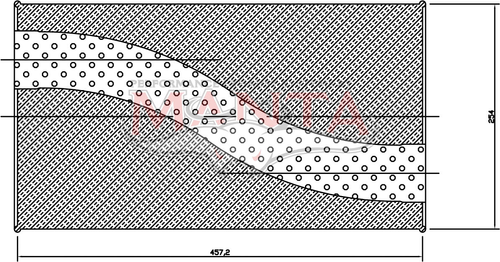 2 1/2in, 10in x 4in Oval Offset/Offset, 18in (450mm) Long, Megaflow Muffler - Medium - Aluminised