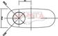 2 1/2in, 10in x 4in Oval Offset/Offset, 18in (450mm) Long, Megaflow Muffler - Medium - Aluminised