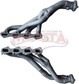 Ford BA - BF Falcon V8 BOSS Tri-Y 1 3/4in Primary 2 1/2in Outlets Mild Steel Mandrel Bent Extractor