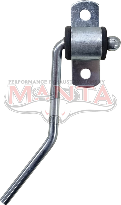 2 Bolt Holes, 10mm Rod, Universal Heavy Duty Swivel Rubber Hanger, UNB022