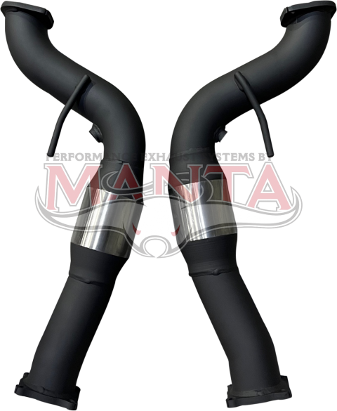 VF V8 6.0L/6.2L HSV & SS 3in Cat Assembly (Pair) to Suit Hurricane Headers & 3in Manta System.