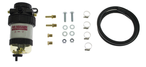 Universal 2 Micron Final Filter 8mm Hose Fuel Filter Kit
