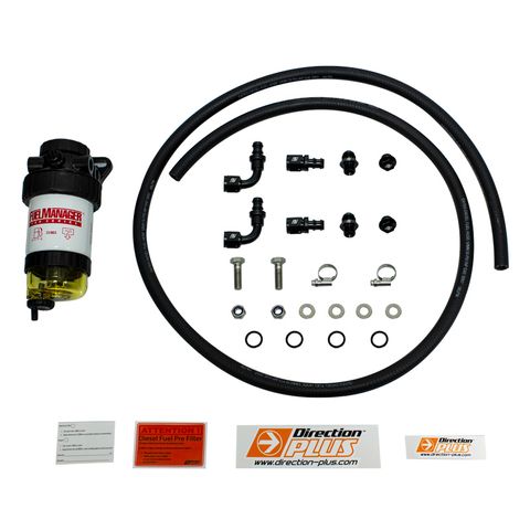 Universal 30 Micron Filter, 12mm Hose Fuel Filter Kit