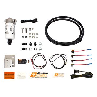 Nissan Patrol GU 4.2L & 3.0L PreLine Plus Fuel Filter Kit, mounts on driver's side