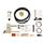 Toyota Landcruiser VDJ 70 Series PreLine Plus Fuel Filter Kit, driver's side mount, 2007 - 2017