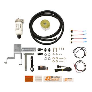 Toyota Landcruiser VDJ 70 Series PreLine Plus Fuel Filter Kit, driver's side mount, 2018 on