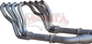 VE VF 1 3/4in Headers With 3in Outlet - Suit HOLC128-3 Cats, DPE cat back systems