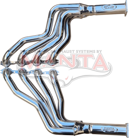 Holden Commodore VE VF 1 7/8in Stainless Steel Headers - 4 into 1 With 3in Outlets - Ceramic Coated