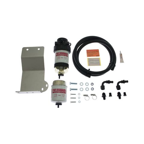 Isuzu D-Max, MU-X 3.0L Fuel Manager Fuel Pre Filter Kit (single battery) 2012 on