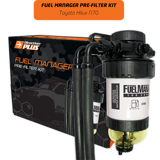Toyota Hilux N70 3.0L 1KD Fuel Manager Fuel Pre Filter Kit (dual battery compatible)