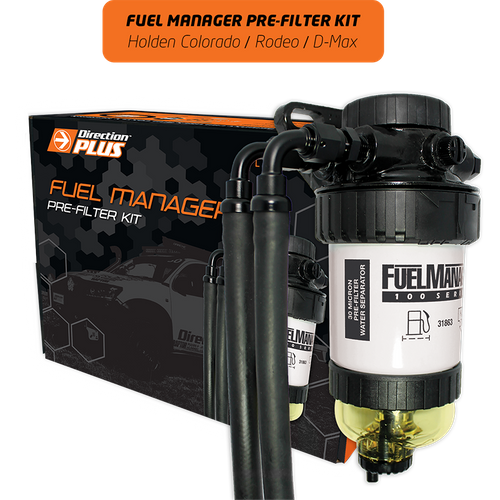 Holden Colorado & Isuzu D-Max Fuel Manager Fuel Pre Filter Kit 2008 - 2012