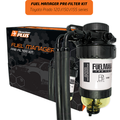 Toyota Prado 120 & 150 Series Fuel Manager Fuel Pre Filter Kit 2002 - Current