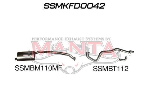 Ford Falcon EA - EL 6 Cylinder Wagon Catback Muffler/Tailpipe