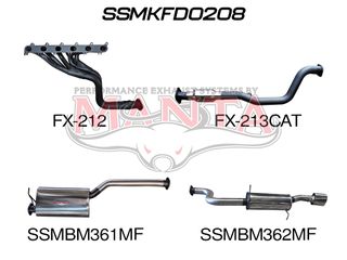 Falcon FG 6 Cylinder XR6 Ute Full System Muffler/Muffler