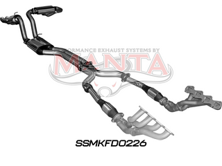 Ford FG 5.4L V8 Ute 3in L & R With Extractors Muffler/Muffler