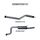 Falcon BA BF 6 Cylinder Ute Catback Hotdog/Muffler